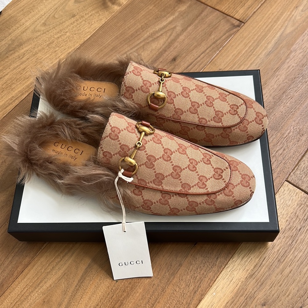 🔥HOST PICK🔥 NWT MENS GUCCI GG SUPREME CANVAS PRINCETOWN